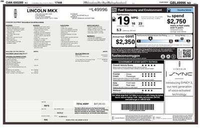 2016 Lincoln MKX Select