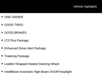 2016 Chevrolet Silverado 1500 LTZ 2LZ