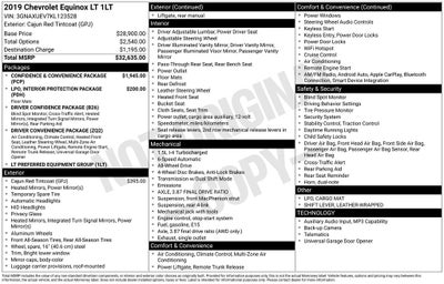 2019 Chevrolet Equinox LT w/1LT