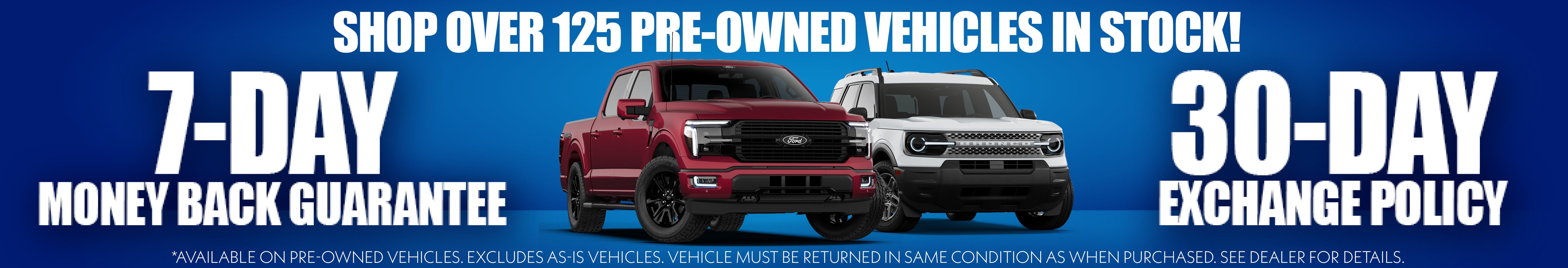 Pre-Owned Vehicles