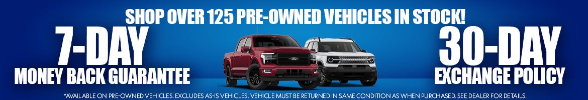 Pre-Owned Vehicles