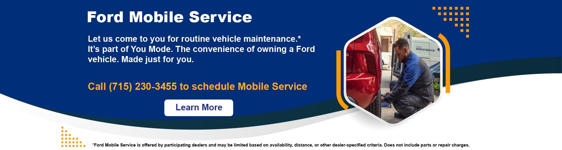 Mobile Service at Stevens Point Ford in Stevens Point WI
