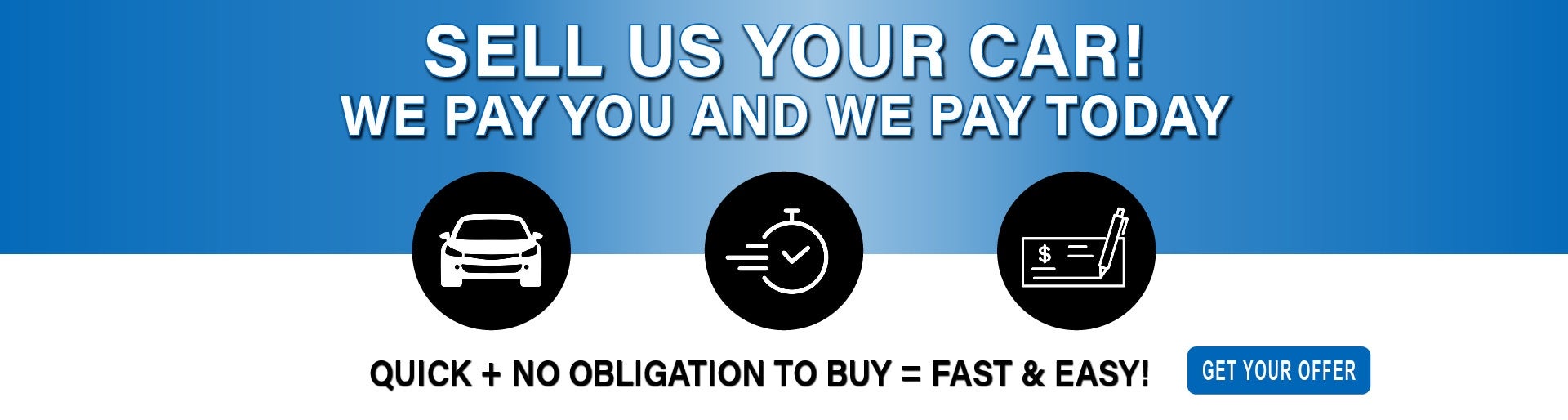 Sell us your car at Stevens Point Ford in Stevens Point WI