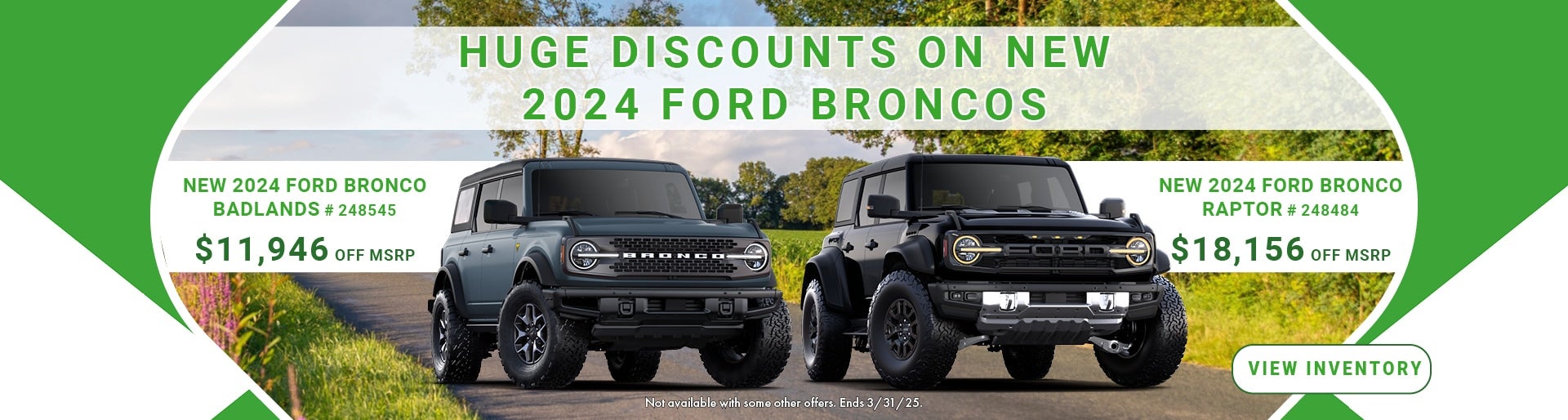 2026 Ford Broncos in Stevens Point #ST